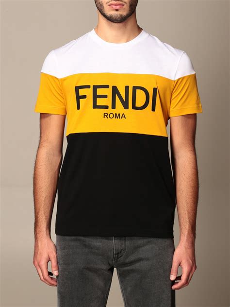 fendi tshirt uomo|fendi t shirt women.